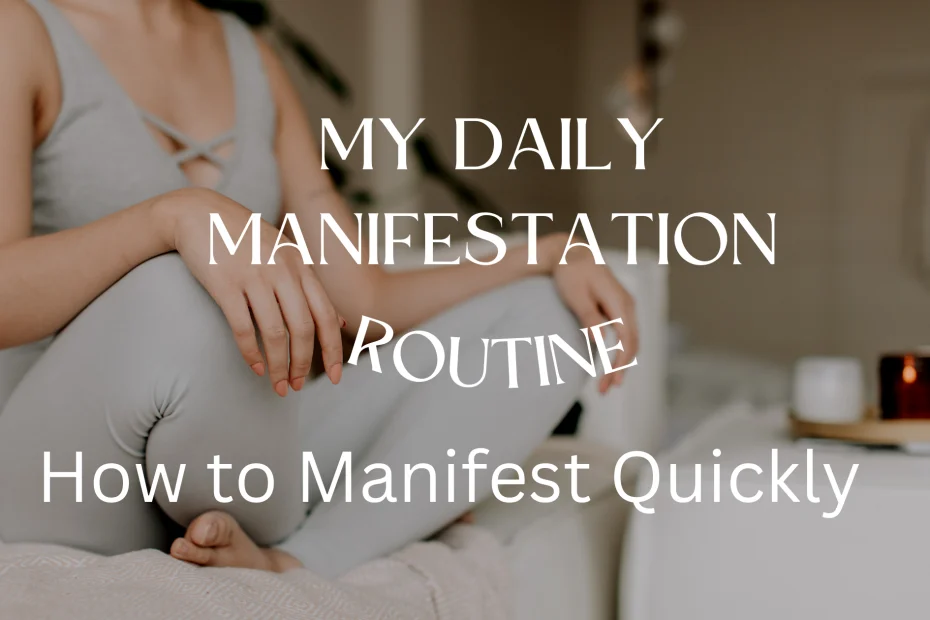 manifest quickly